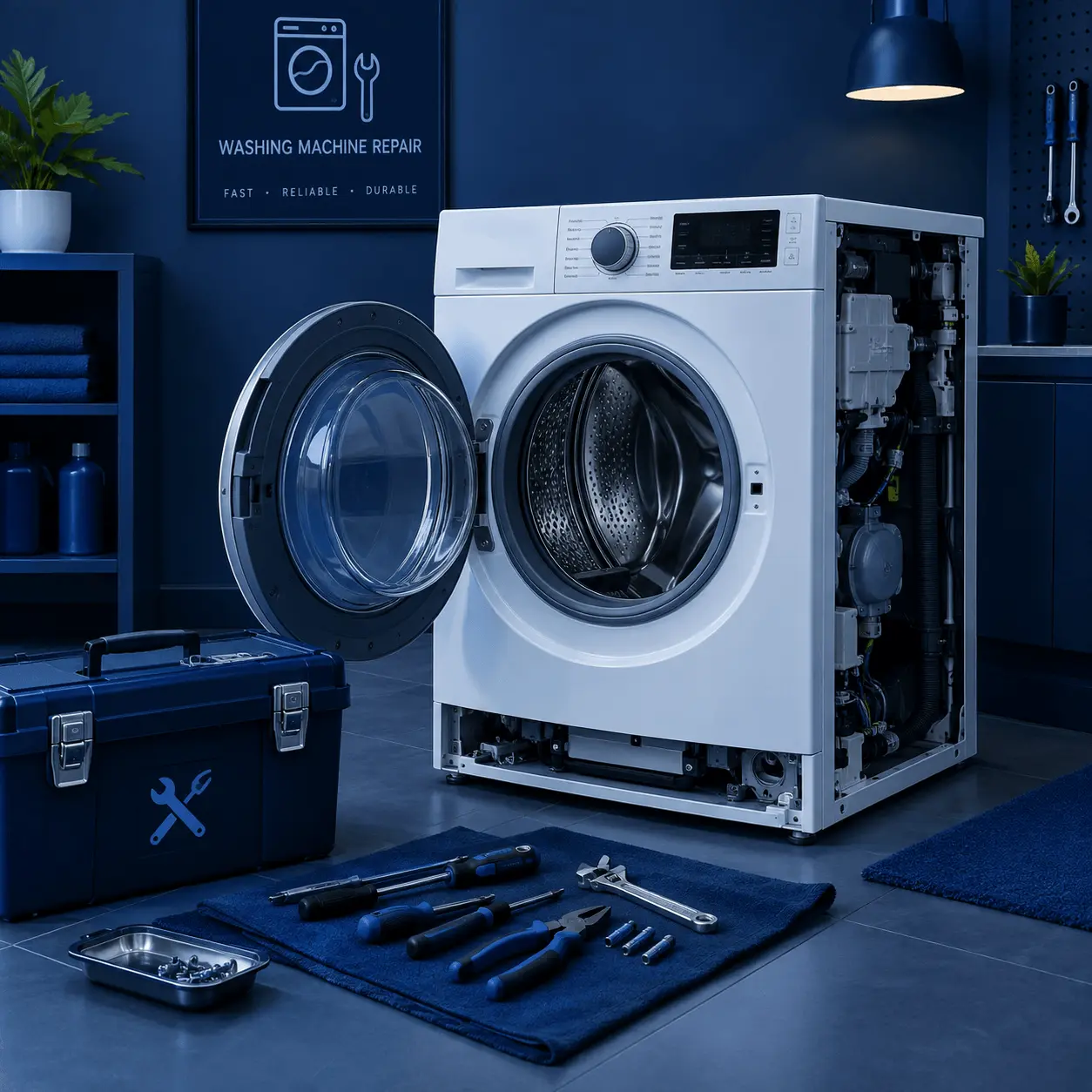 Washing machine servicing and repair work Singapore